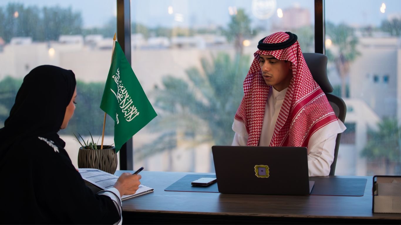 Modern Saudi real estate skyline